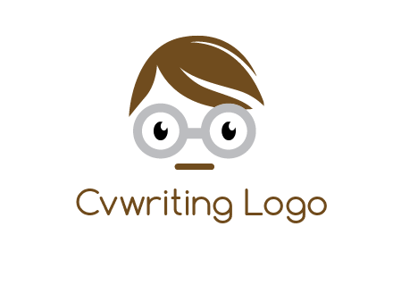 geek head logo