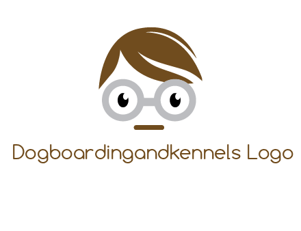 geek head logo