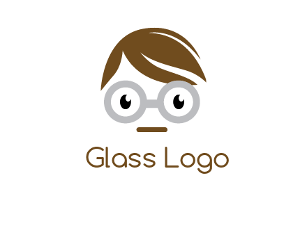 geek head logo