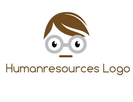 geek head logo