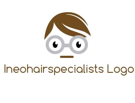 geek head logo