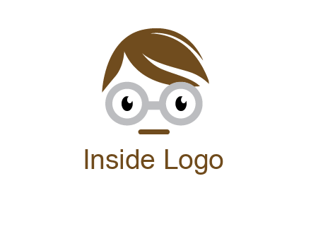 geek head logo