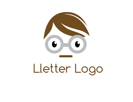 geek head logo