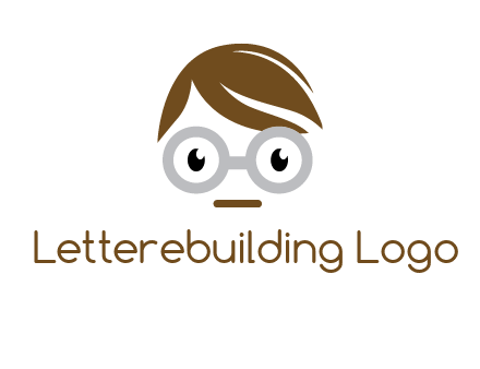 geek head logo