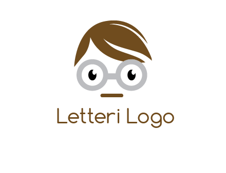 geek head logo