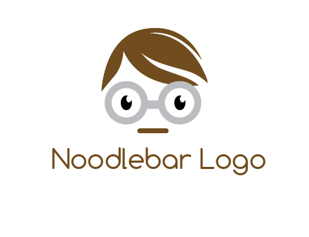 geek head logo