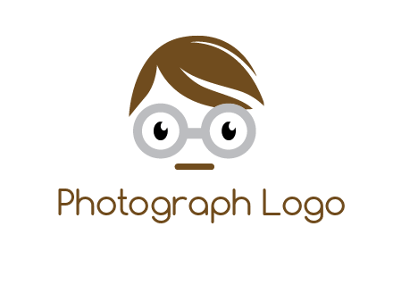 geek head logo