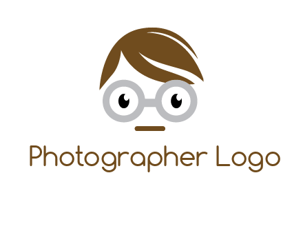 geek head logo