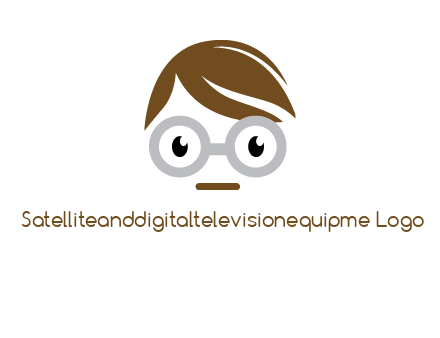 geek head logo