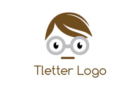 geek head logo