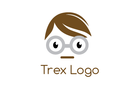 geek head logo