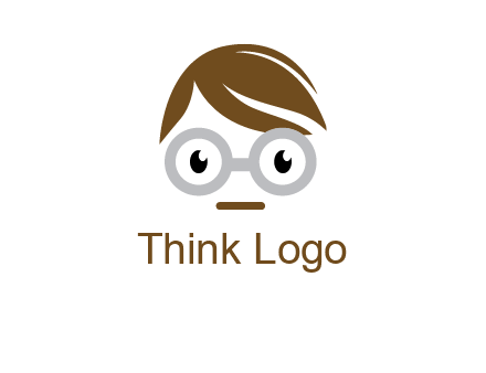 geek head logo