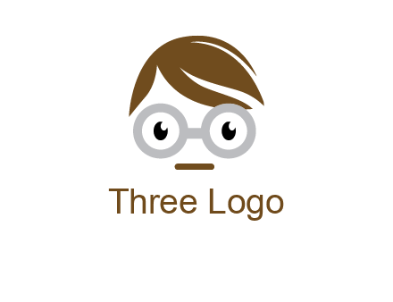 geek head logo