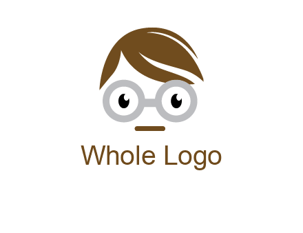 geek head logo