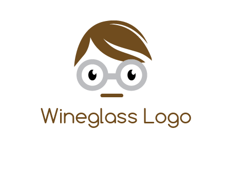 geek head logo