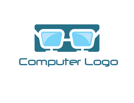 glasses with monitor icon