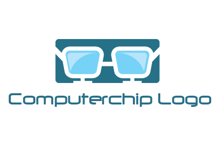 glasses with monitor icon