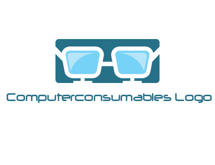 glasses with monitor icon