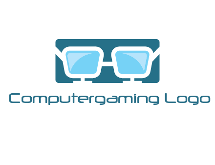 glasses with monitor icon