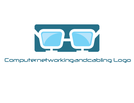 glasses with monitor icon