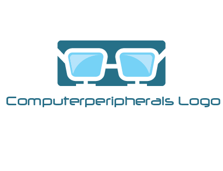 glasses with monitor icon