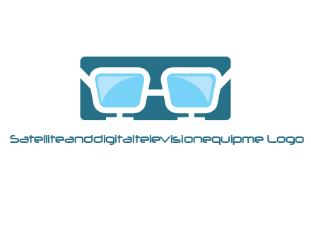 glasses with monitor icon