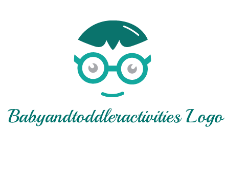 smiling face with glasses logo