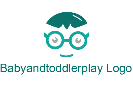 smiling face with glasses logo