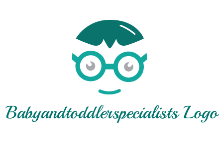 smiling face with glasses logo
