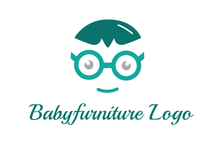 smiling face with glasses logo