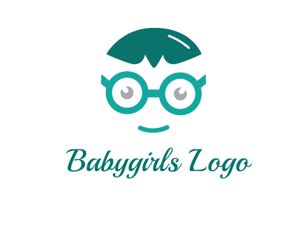 smiling face with glasses logo