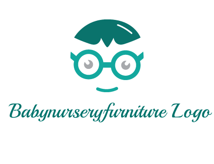 smiling face with glasses logo