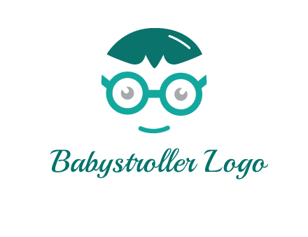 smiling face with glasses logo