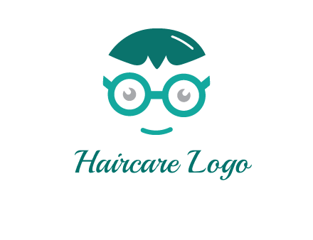 smiling face with glasses logo