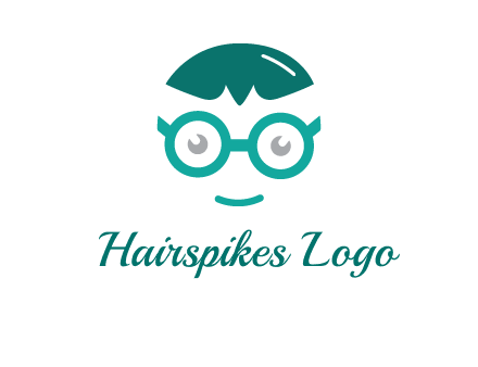 smiling face with glasses logo