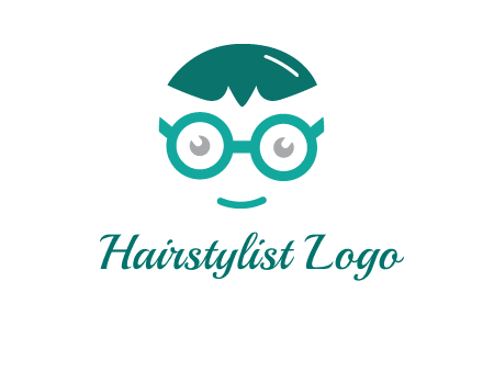 smiling face with glasses logo