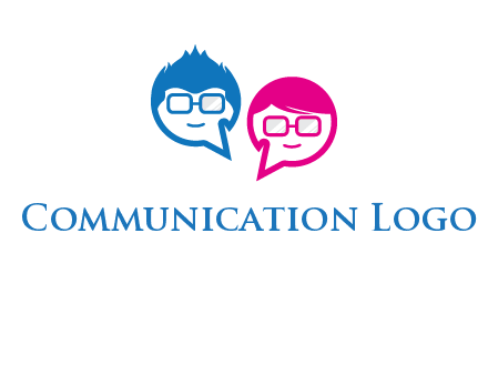 communication in head icon