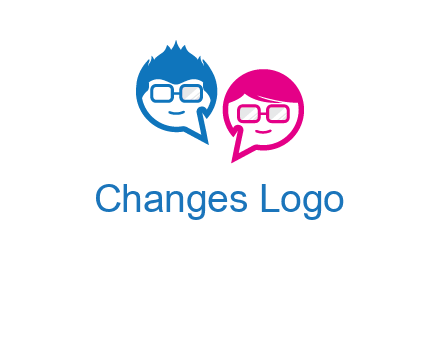 communication in head icon