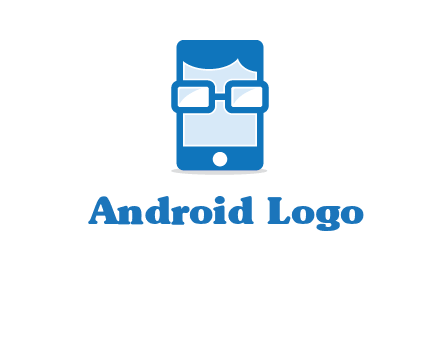 face in smartphone logo