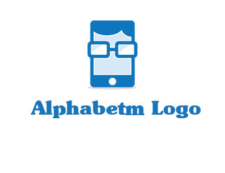 face in smartphone logo