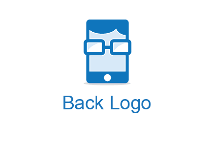 face in smartphone logo