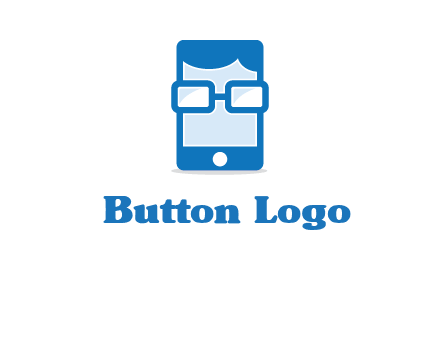 face in smartphone logo
