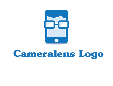 face in smartphone logo