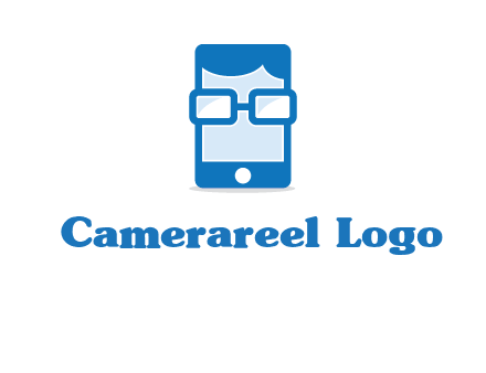 face in smartphone logo