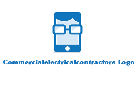 face in smartphone logo