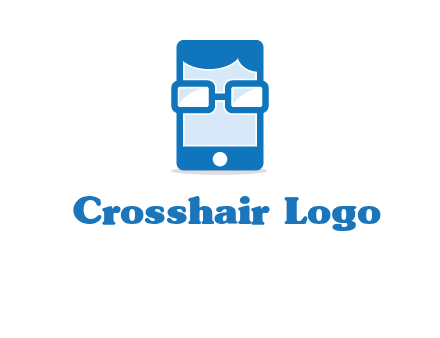 face in smartphone logo