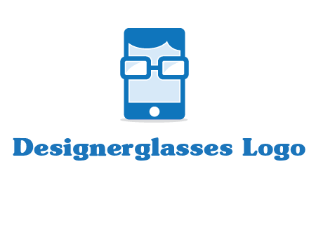 face in smartphone logo