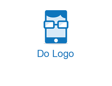 face in smartphone logo