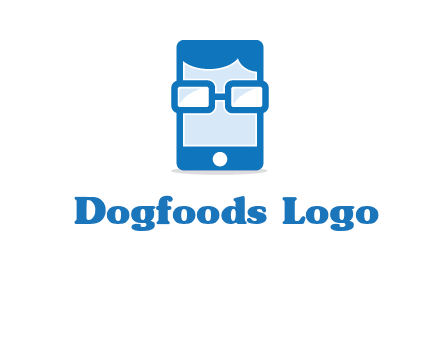 face in smartphone logo