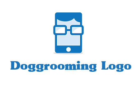 face in smartphone logo